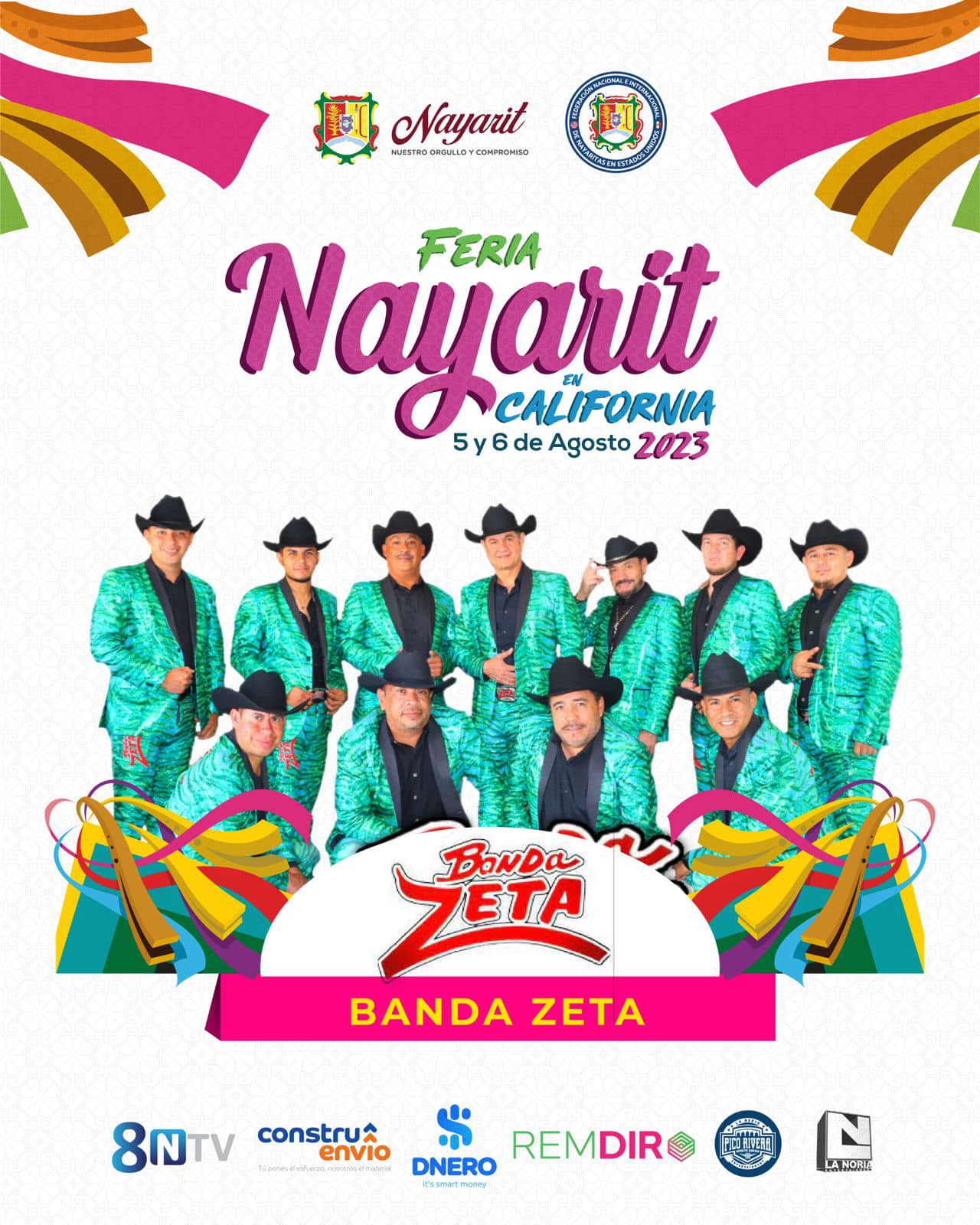 Artistas Feria de Nayarit en California 2023 La Feria Nayarit